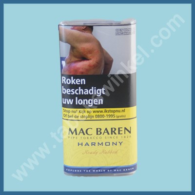 Mac Baren Harmony ready rubbed 50 gr