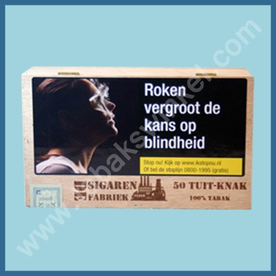 De sigarenfabriek Tuit-knak 50 st. 100% tabak