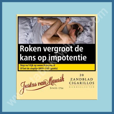 Justus van Maurik Zandblad cigarillos 20 st.