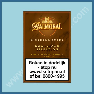 Balmoral Domenican Corona Tubos 5 st.