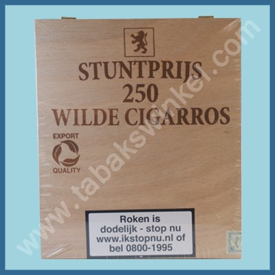 Stuntprijs Wilde Cigarros 250 st