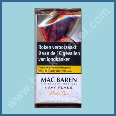 Mac Baren Navy Flake flace cut 50 gr