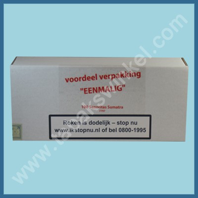 Eenmalig voordeel verpakking senoritas 100 st