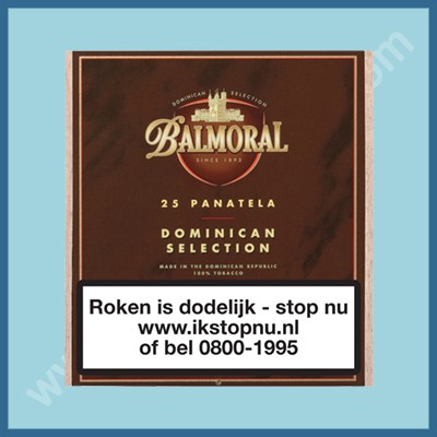 Balmoral Domenican Panatela 25 st.