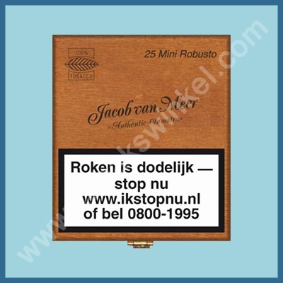Jacob van Meer Mini Robusto 25 st.