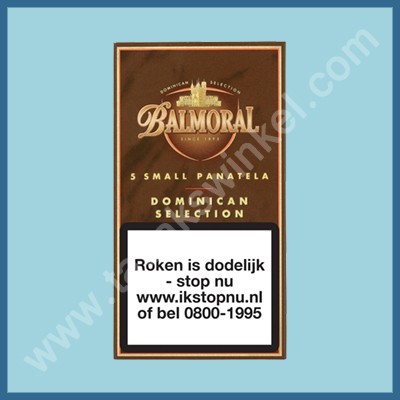 Balmoral Domenican Small Panatela tubos 5 st.