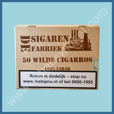 De sigarenfabriek Wilde cigarros 50 st 100% tabak