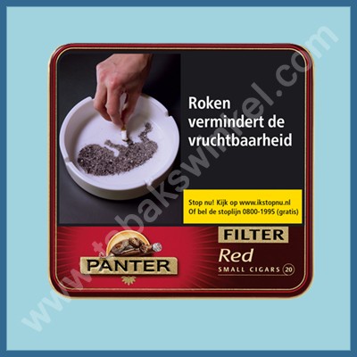 Panter red filter 20 st.
