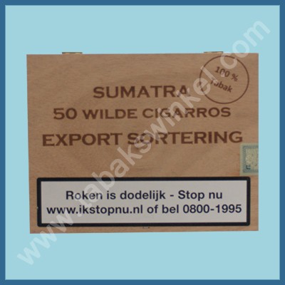 Export sortering wilde cigarros 50st