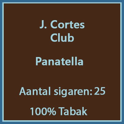 J. Cortes Club 25 st.