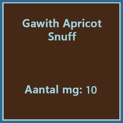 Gawith Apricot snuff 10 mg