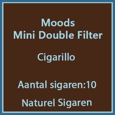 Mini Moods Double Filter 10 st.