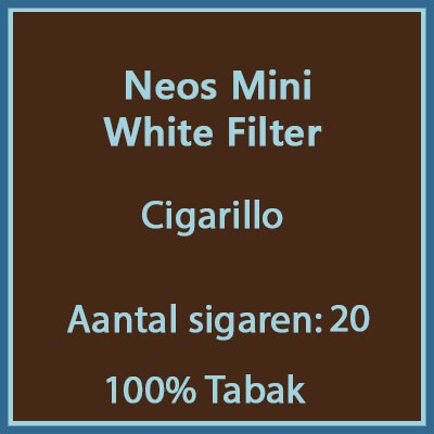 Neos Mini white filter 20 st