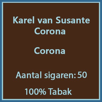 Karel van Susante Corona&#039;s 50 st.
