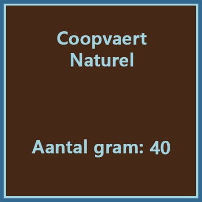 Coopvaert Naturel 40 gr