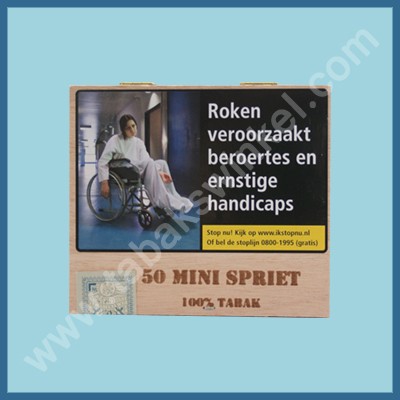 De sigarenfabriek Mini spriet 50 st 100% tabak