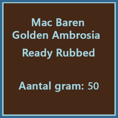 Mac Baren Golden Ambrosia ready rubbed 50 gr