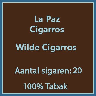 La Paz Cigarros 20 st.