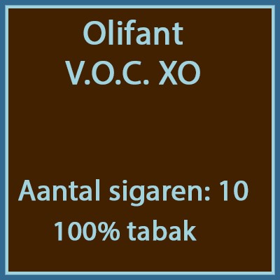 Olifant V.O.C. XO 10 st.