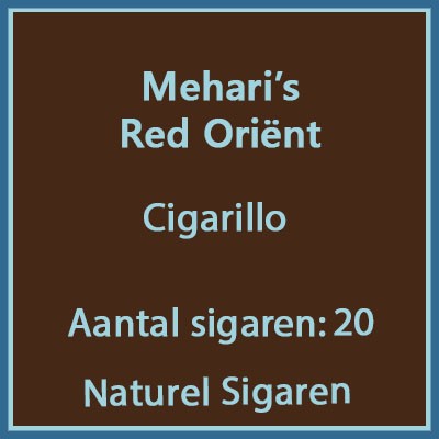 Mehari&#039;s Red Orient 20 st.