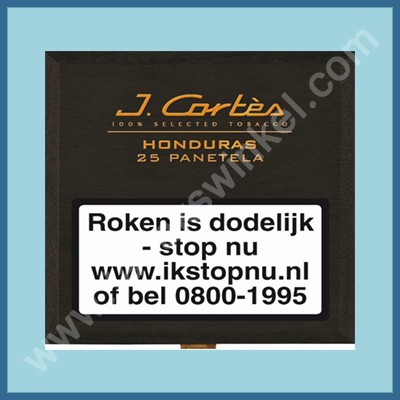 J. Cortes Panetela Honduras 25 st.