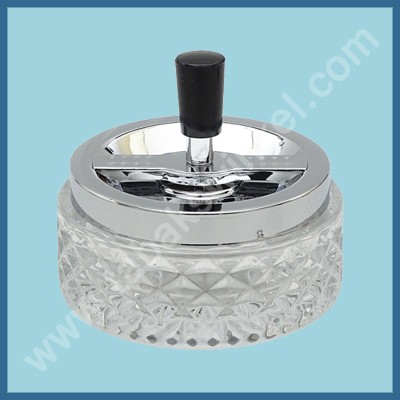 Asbak glas 11,9 cm