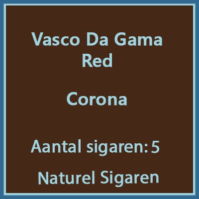 Vasco da gama Corona Red 5 st.