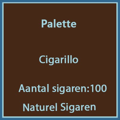 Palette cigarillos 100 st