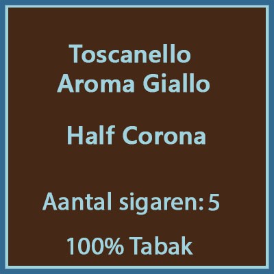 Toscanello Aroma Giallo 5st