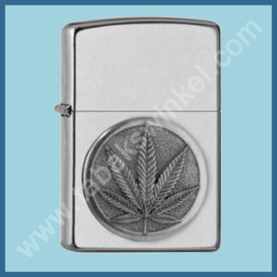 Zippo cannabis embleem