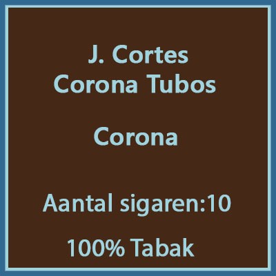 J. Cortes Corona 10 st. tubos