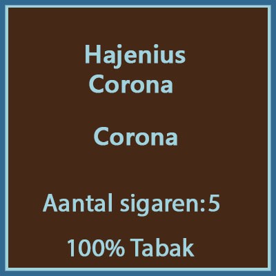 Hajenius Corona 5 st.