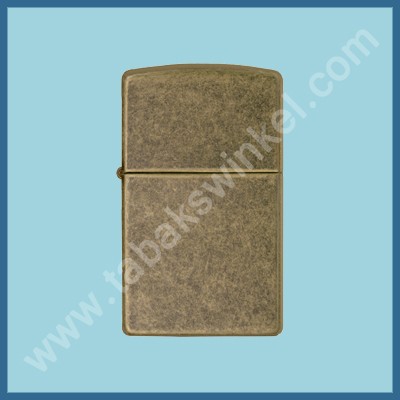 Zippo antique brass