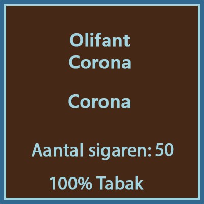 Olifant Corona 50 st.