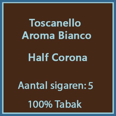 Toscanello Aroma Bianco 5 st.