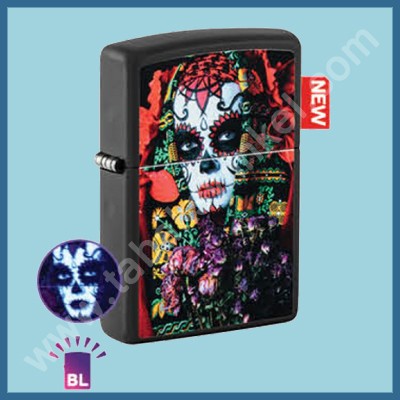 Zippo sugar skull woman 48652