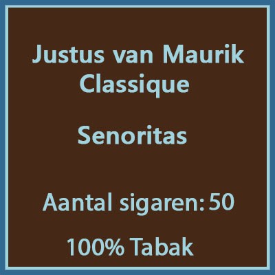 Justus van Maurik Classique 50 st.