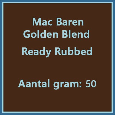 Mac baren Golden blend ready rubbed 50 gr