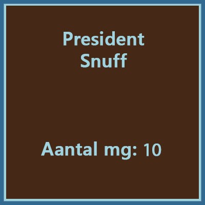 President snuff 10 mg