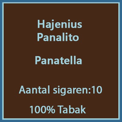 Hajenius Panalito 10 st.