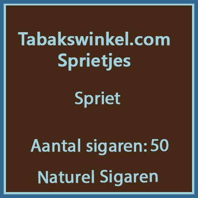 Tabakswinkel.com Sprietjes 50 st naturel