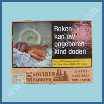 De sigarenfabriek petit panatella 25st