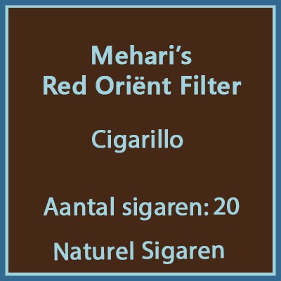 Mehari&#039;s Red Orient 20 st. Filter