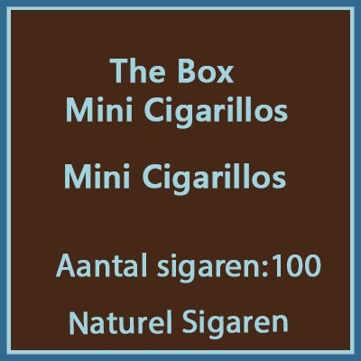 The box Mini Cigarillos 100 st.