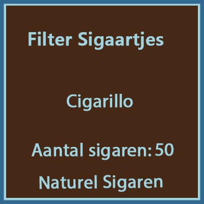 Filter sigaartjes 50 st
