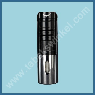 aansteker triple flame en boor zilver