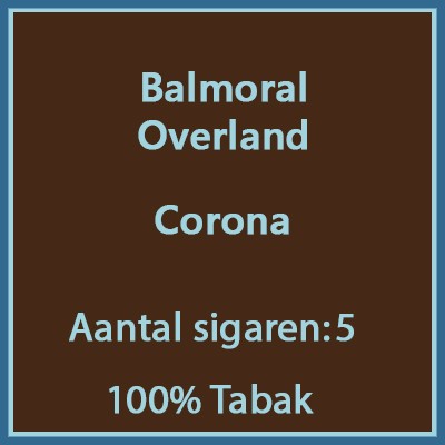 Balmoral Overland 5st.