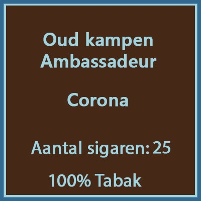 Oud kampen ambassadeur 25 st